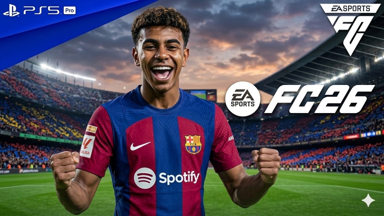 FC 26 - Slavia Prague vs. Barcelona - UEFA Champions League 25/26 Full Match | PS5™ Pro [4K60]