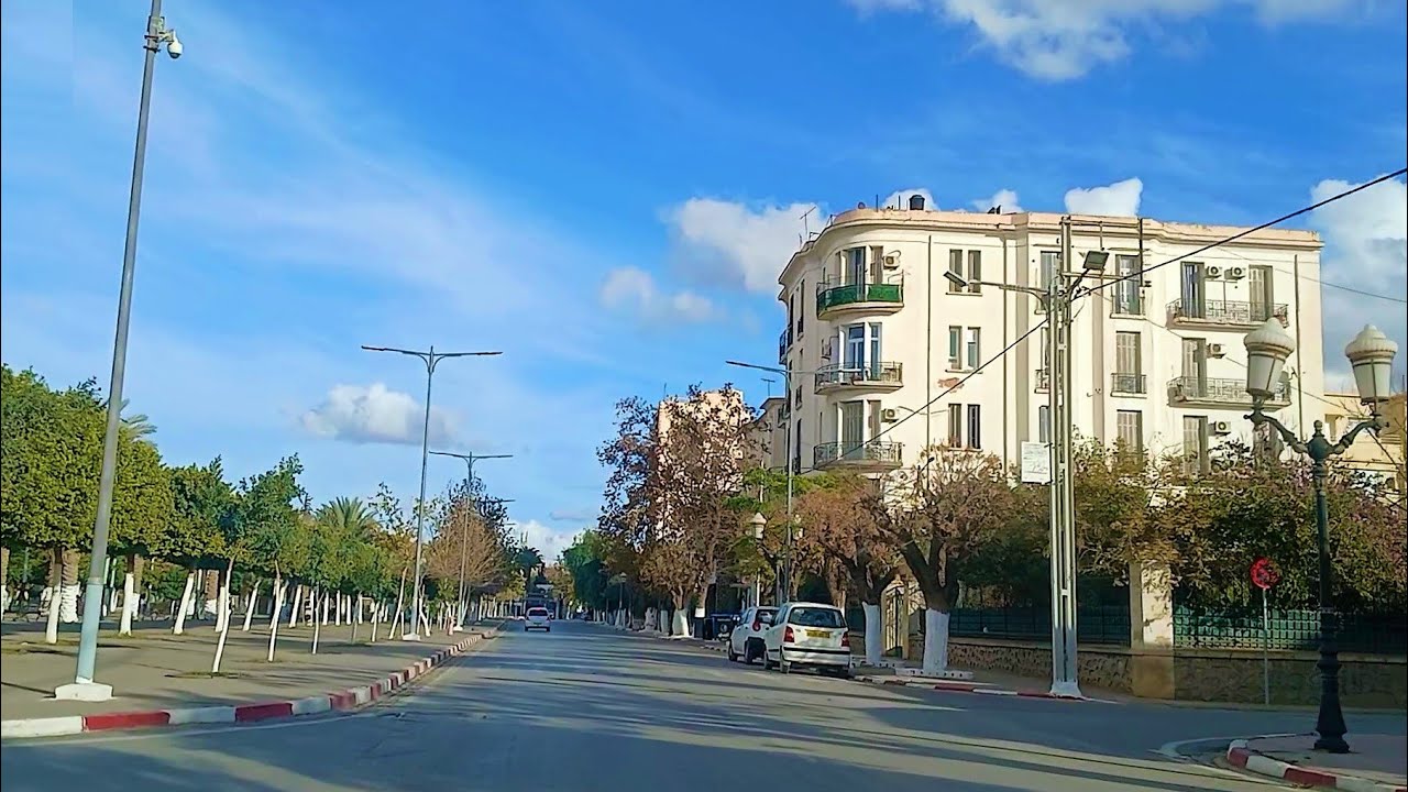 تابعو جولة جميلة جديدة وسط مدينة سيدي بلعباس