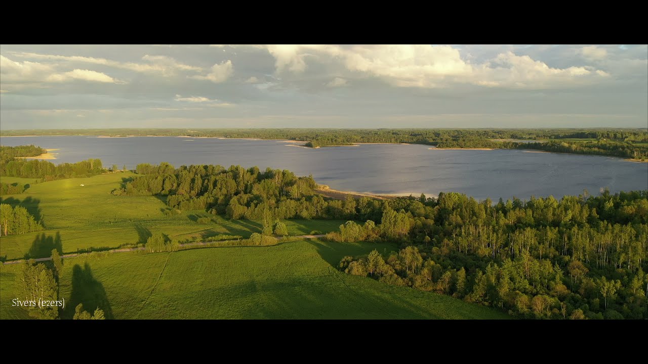 Latgales ainavas(Sivers,Aulejas,Lielais Gausls) ezeri,Dji Mavic2pro video,Пейзажи Латгалии.