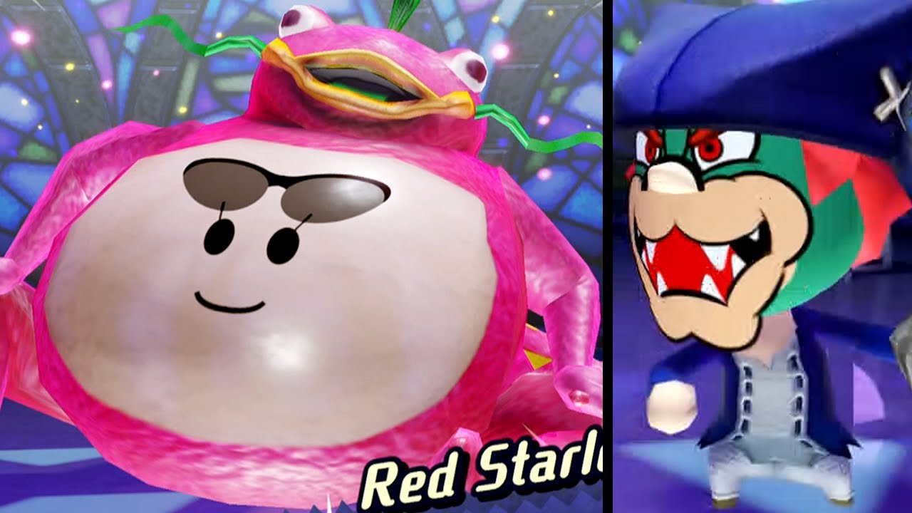 Super Mario Miitopia - Red Youngest Fab Fairy Frog BOSS BATTLE (Switch)