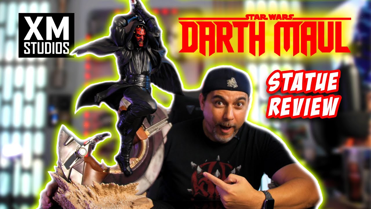 XM Studios Darth Maul Statue Unboxing & Review - Best Star Wars Statue?