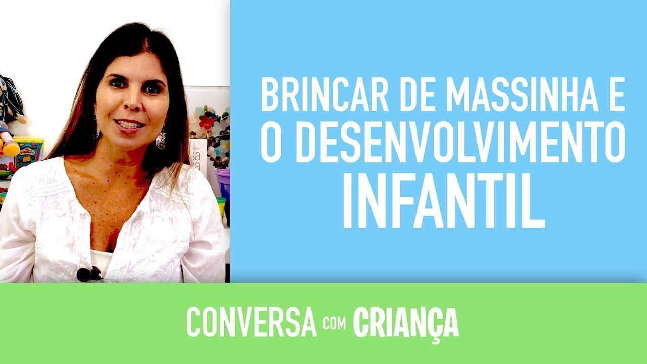 Brincar de Massinha e o desenvolvimento infantil