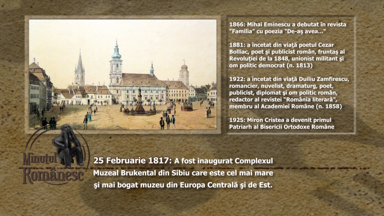 #MINUTUL ROM&Acirc;NESC // 25 februarie