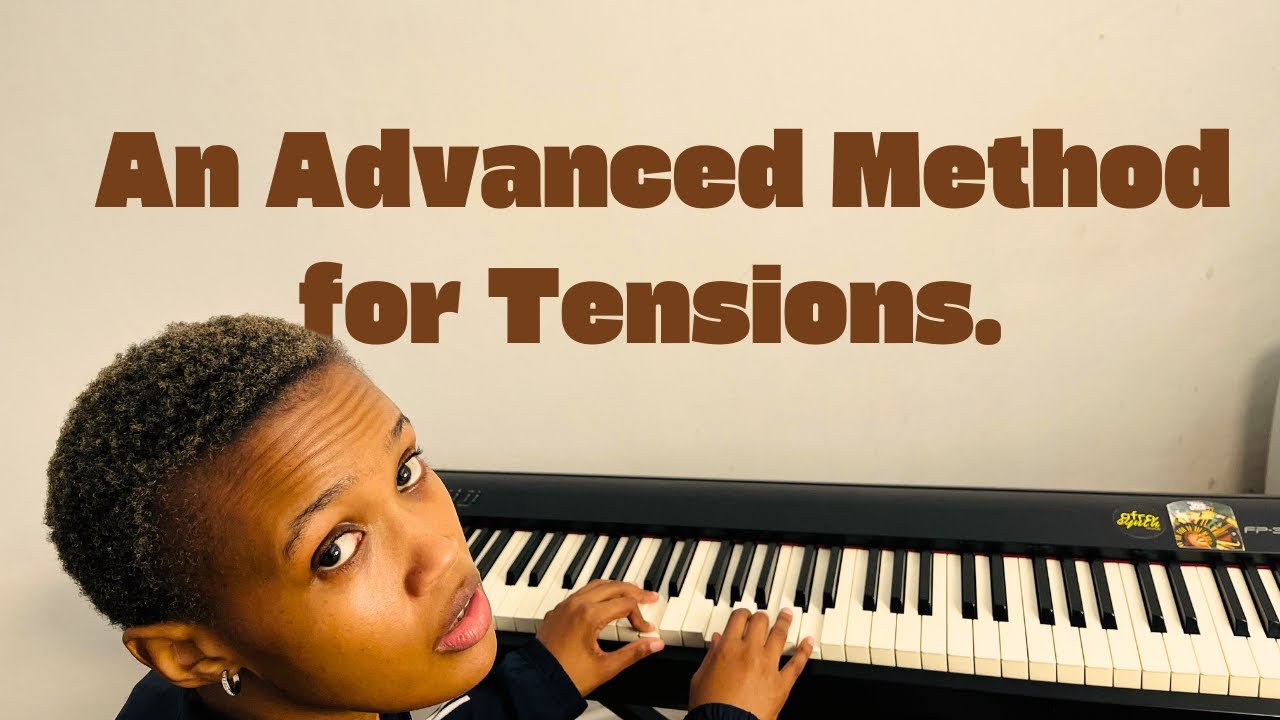 An advanced jazz piano method for tensions used by professionals.