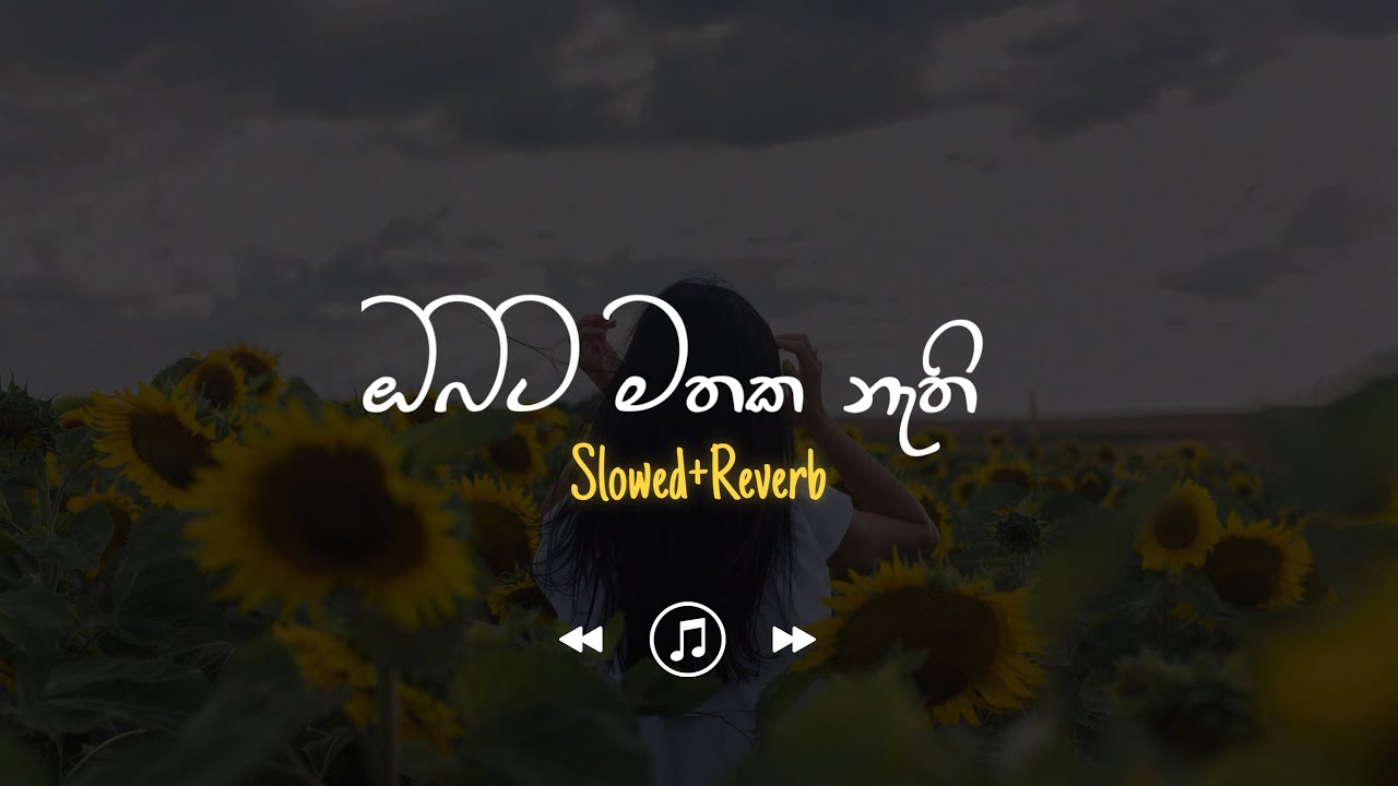 Mathaka Mawee - ඔබට මතක නැති (Slowed+Reverb)