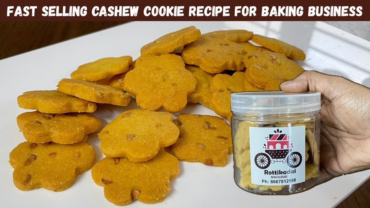 Cashew cookie recipe | Cookie business | தமிழ்