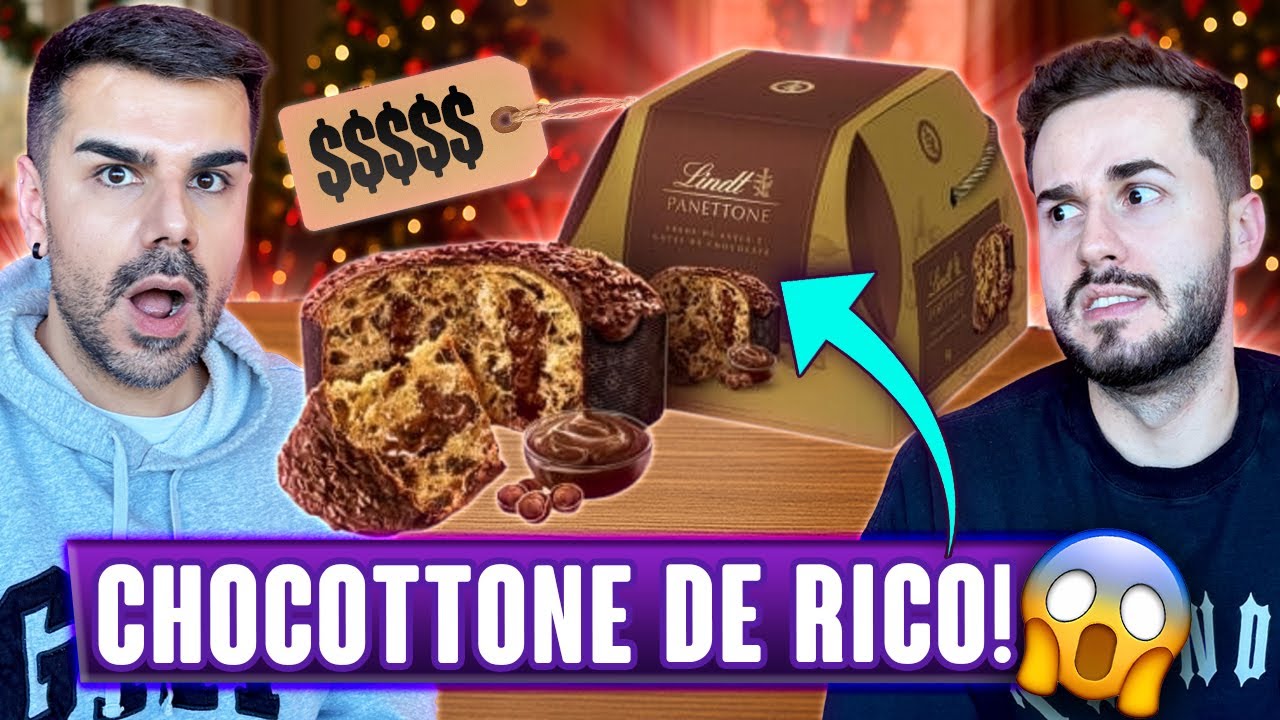 PROVANDO O PANETTONE MAIS CARO DA GRIFE DE CHOCOLATES LINDT!💰 - Titi Fabri