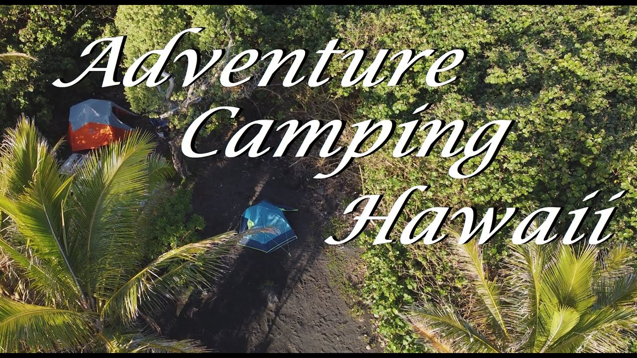 Remote Camping Adventure Big Island Hawaii Ep.4 - Beautiful Tide pools and amazing Sea Arch