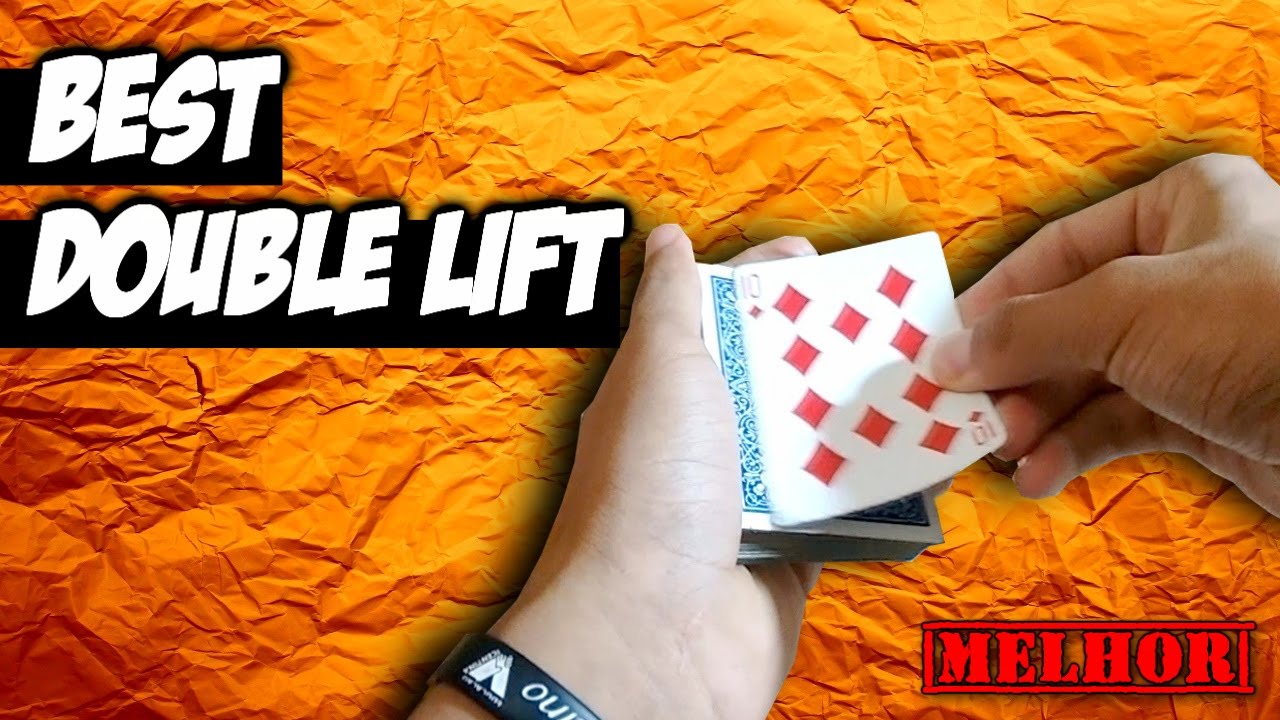 COMO FAZER O MELHOR DOUBLE LIFT DE TODOS!! | Best double lift (Técnicas com cartas Tutorial)