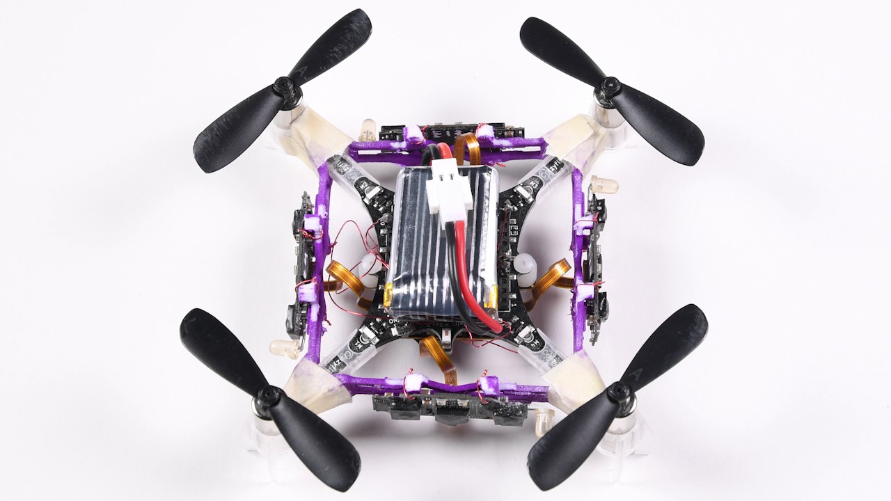 Centeye Nano Drone with Obstacle Avoidance November 2016