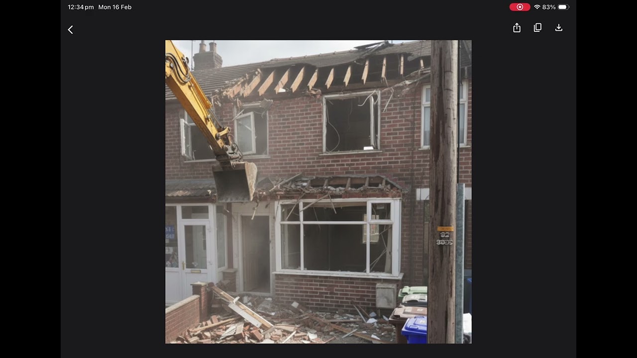 This is what this home looked like if torn down 