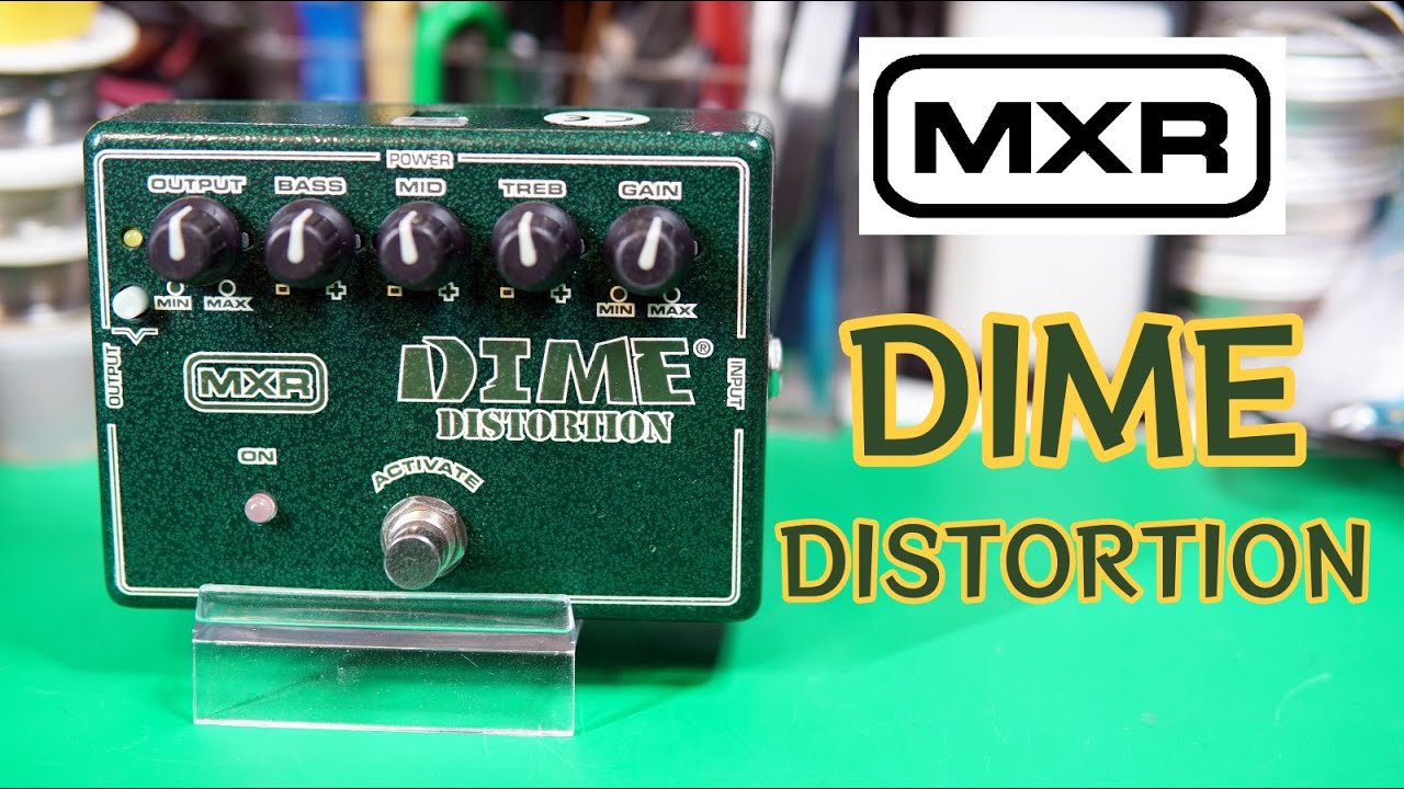 【ジャンク修理】MXR DIME DISTORTION DM-11。間違ったパーツが付けられててドハマり。