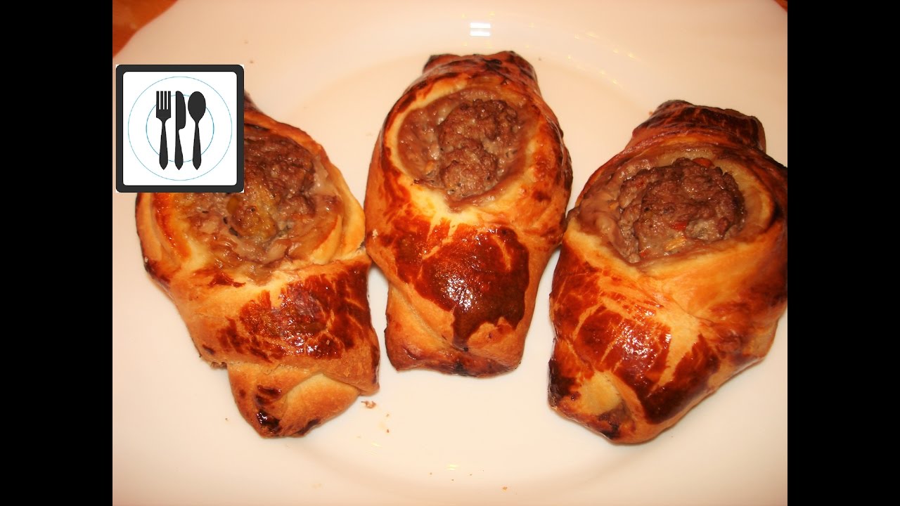 Самые вкусные пирожки с мясом по-турецки. Бёрек Карныярык погача / Karniyarik pogaca