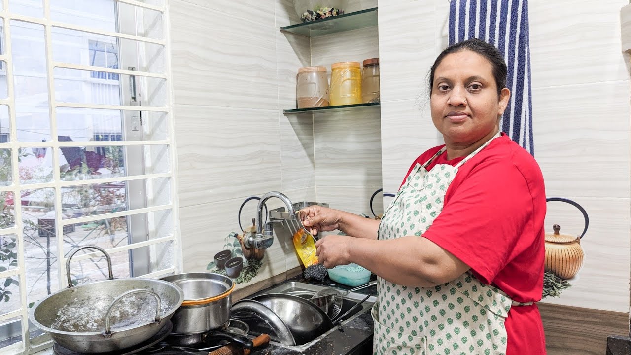 নিজের হাতে পরিষ্কার পরিচ্ছন্ন করা শান্তি আলাদা।