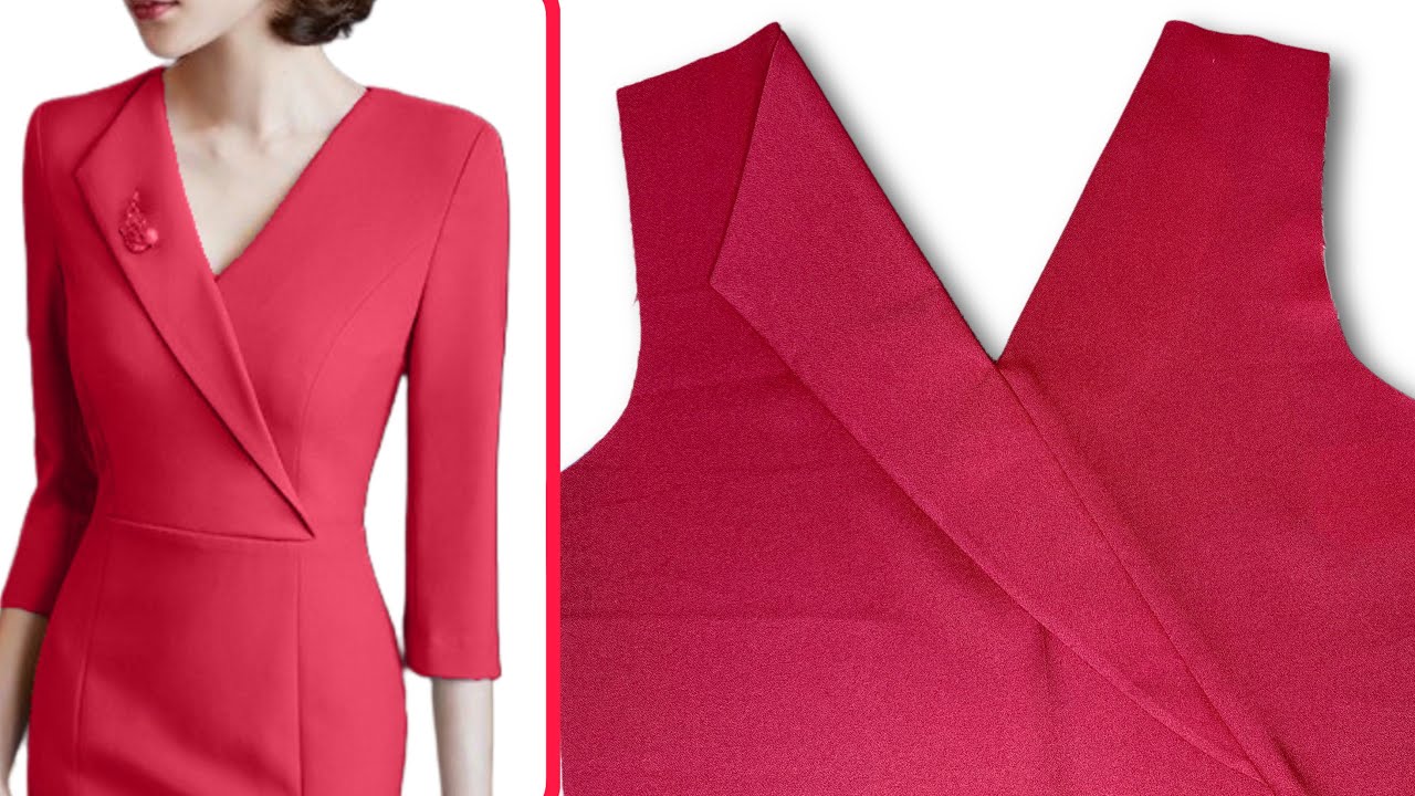 Unique Notch Neck Collar Technique for Sewing Enthusiasts | Sewing Techniques and Tricks