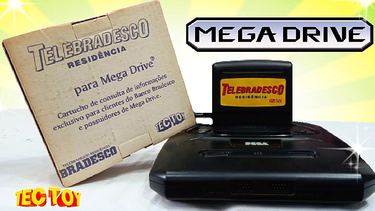 A História do TELEBRADESCO do Mega Drive TECTOY !