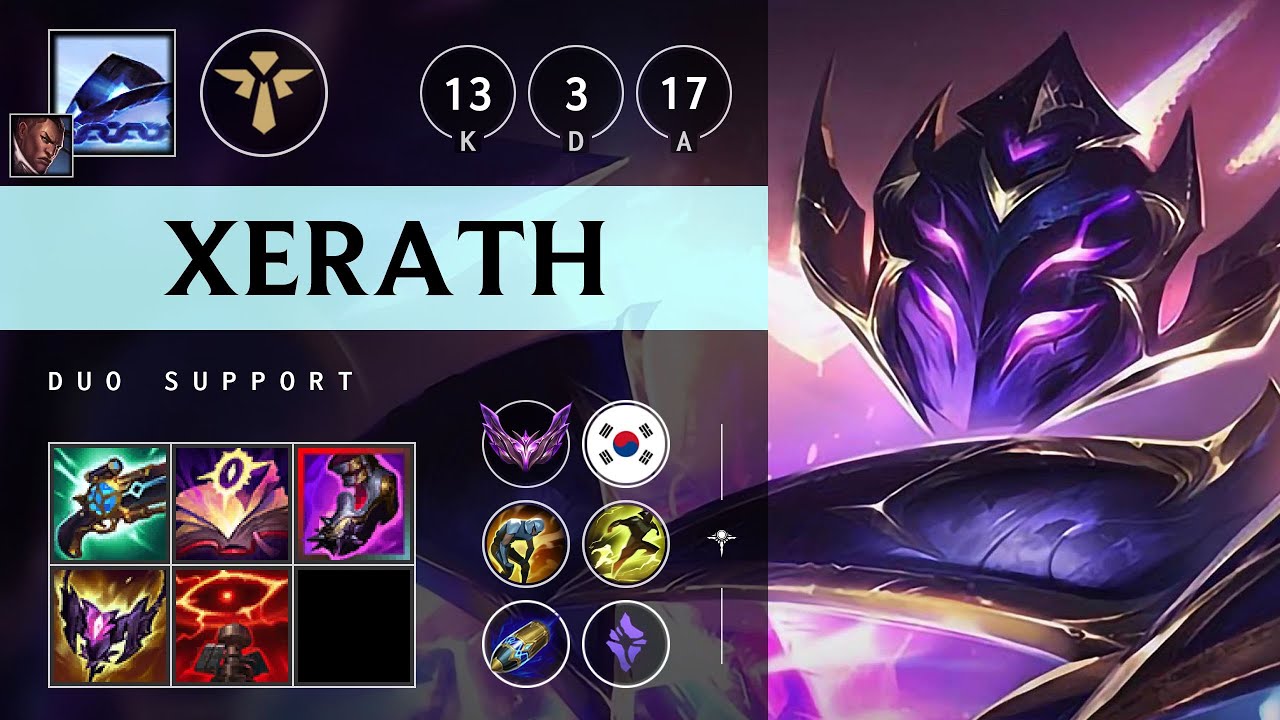 Xerath Support vs Elise - KR Master Patch 25.20