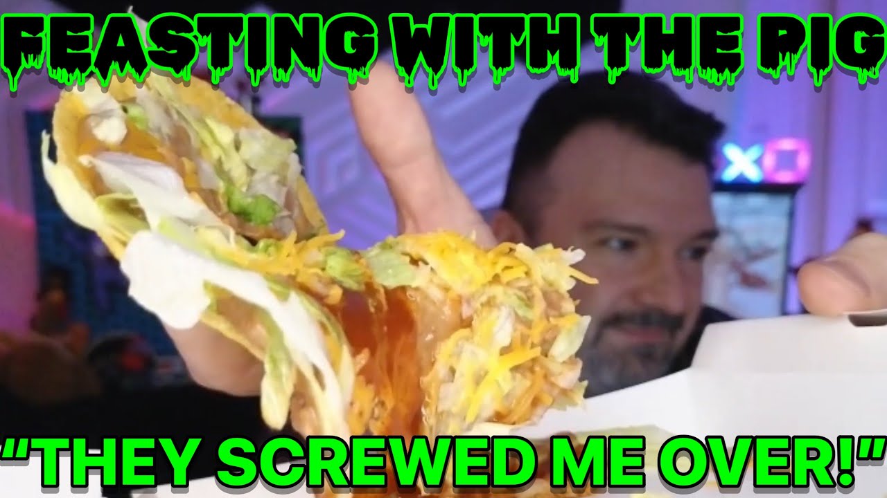 Your Reward For Giving DSP Money, DISGUSTINGLY Stuffs His Face With Taco Bell