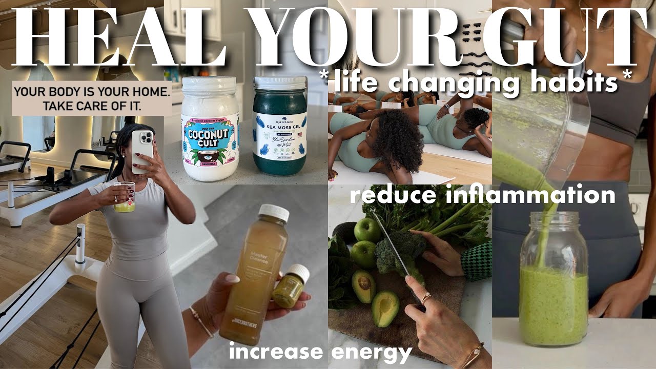 *life changing* habits that HEALED MY GUT | reduce boating, inflammation, gain energy & weight loss