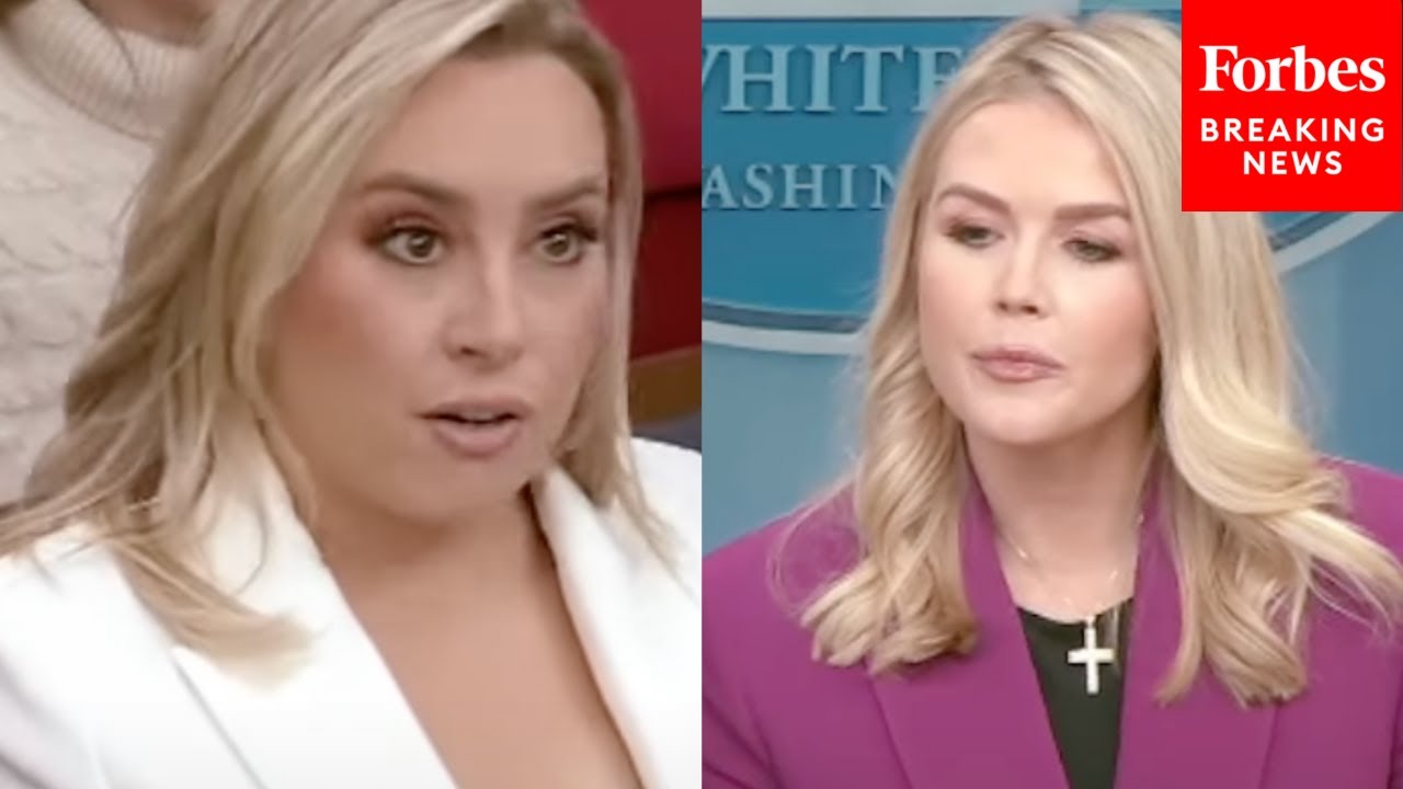 Karoline Leavitt Grilled On Trump Stripping Security From Former Officials Amid Iran Threats