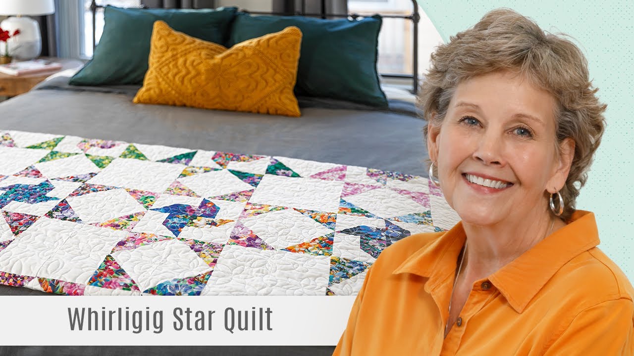 How to Make a Whirligig Star Quilt - Free Quilting Tutorial
