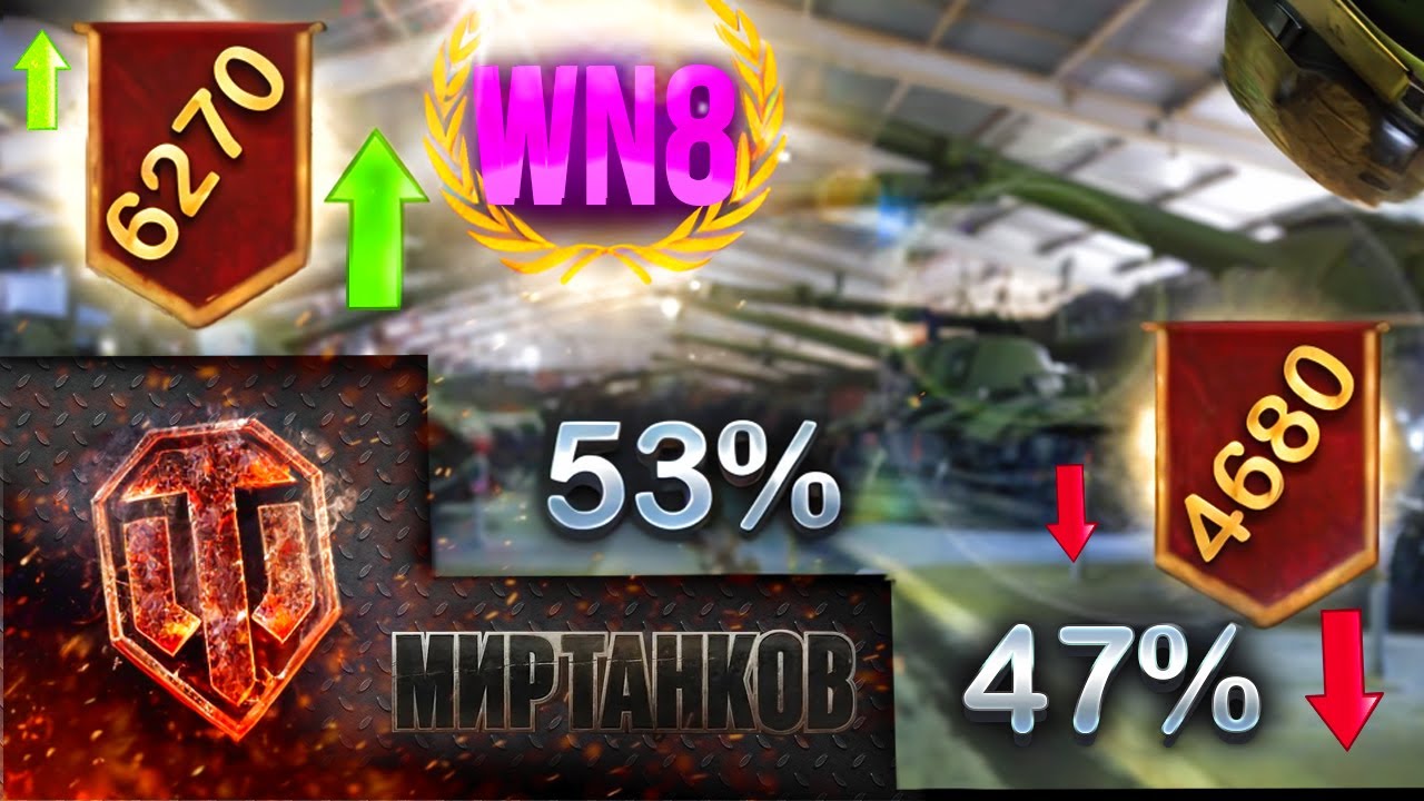 Как Улучшить Статистику В МИРЕ ТАНКОВ?!?!?! ( WN 8 +)