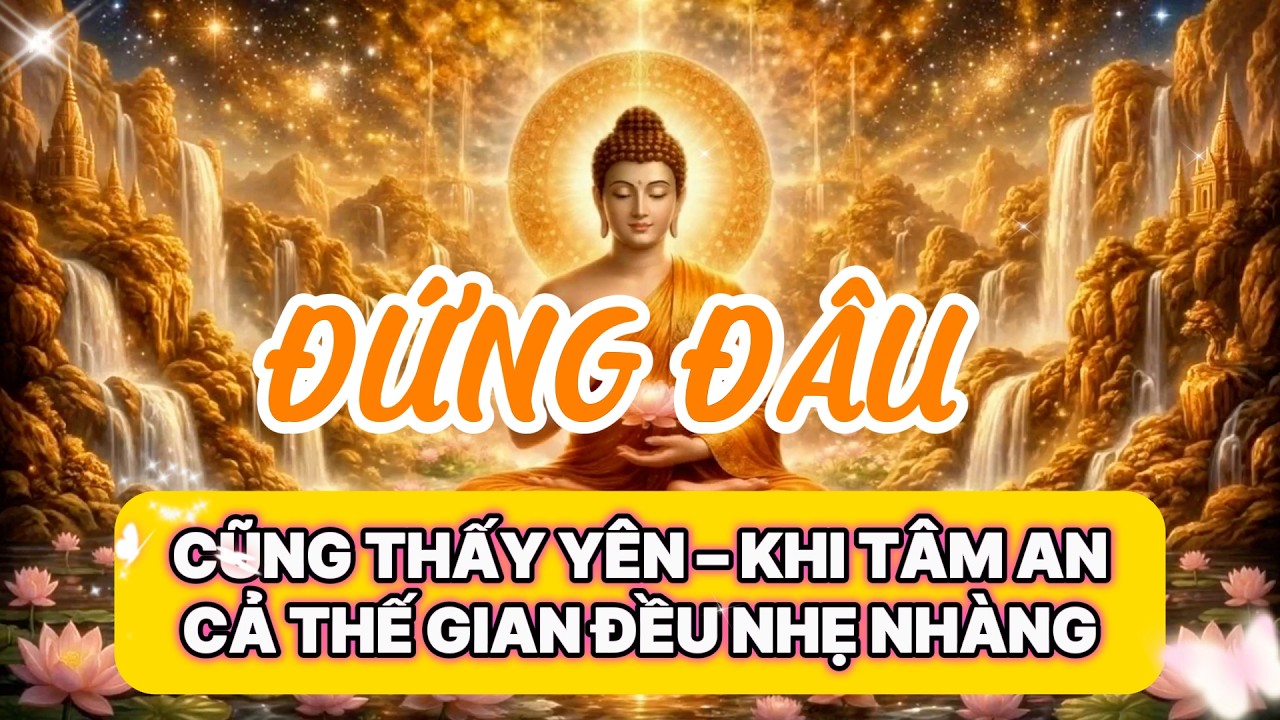 🔴Đứng Đâu Cũng Thấy Yên – Khi Tâm An, Cả Thế Gian Đều Nhẹ Nhàng || Tâm Sự Cùng Bạn