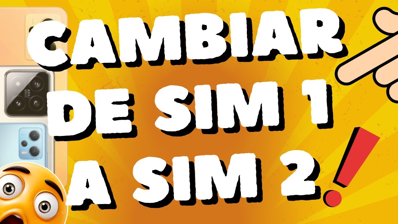 C&oacute;mo cambiar de SIM 1 a SIM 2 para activar Datos Xiaomi Redmi Note 12 12S 13 13T Pro 12C
