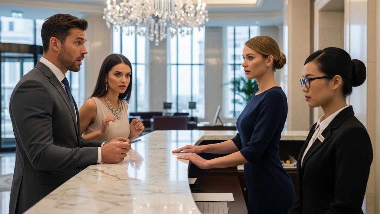 He Took His Mistress to a 5 Star Hotel — Then Froze When His Wife Walked In as the Billionaire Owner
