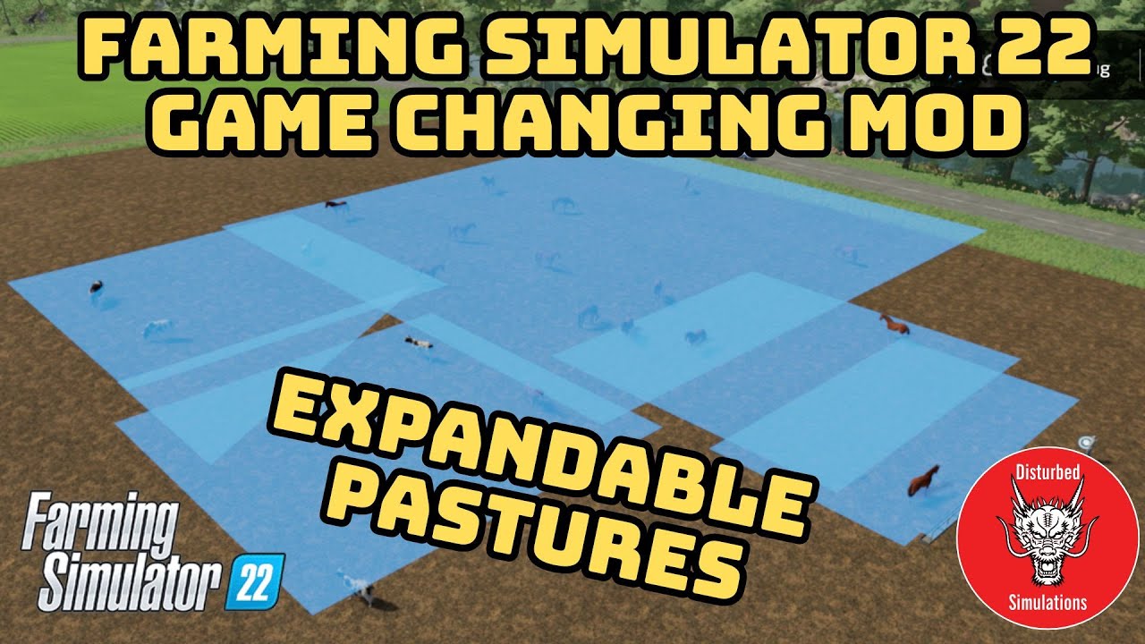 MOD PREVIEW | EXPANDABLE PASTURES | Farming simulator 22