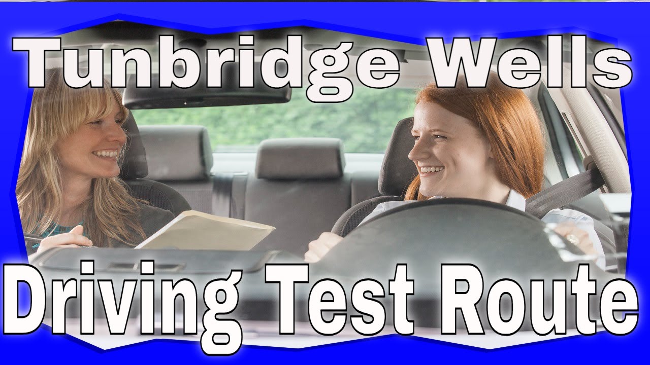 Tunbridge Wells Driving Test Route - Time Lapse