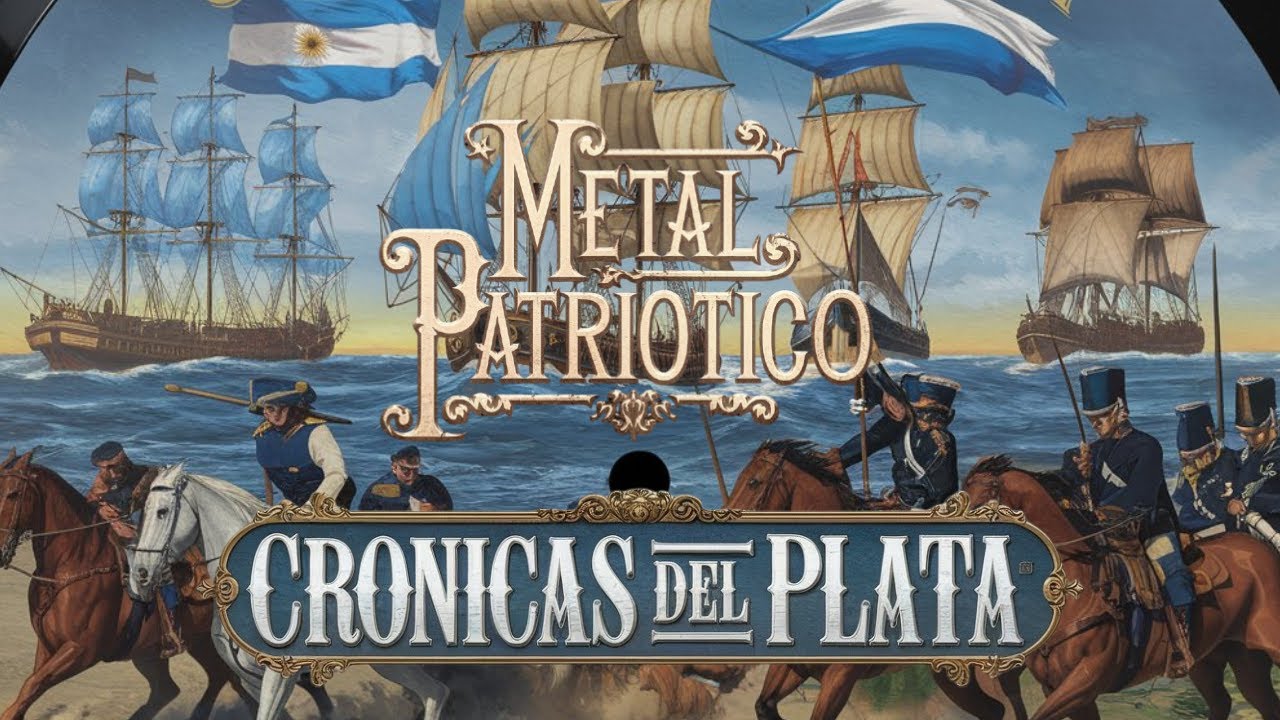 CRONICAS DEL PLATA  -  Metal Patriotico  🇦🇷  El álbum que transforma la historia argentina en metal