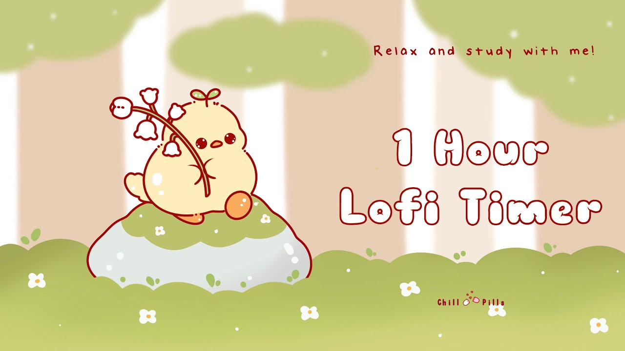 1 Hour - Relax & study with me Lofi | Duck on a rock 
