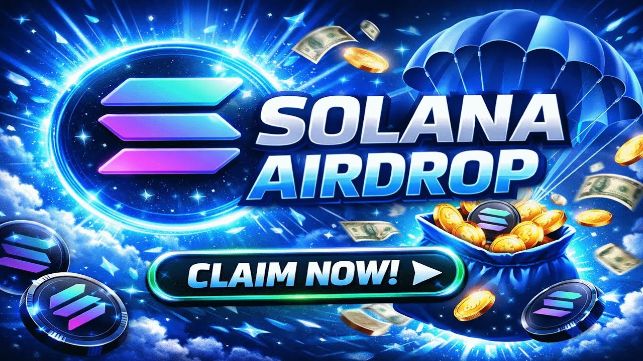 🚀 Official Solana Airdrop 2026 | Solana Crypto Airdrop Guide