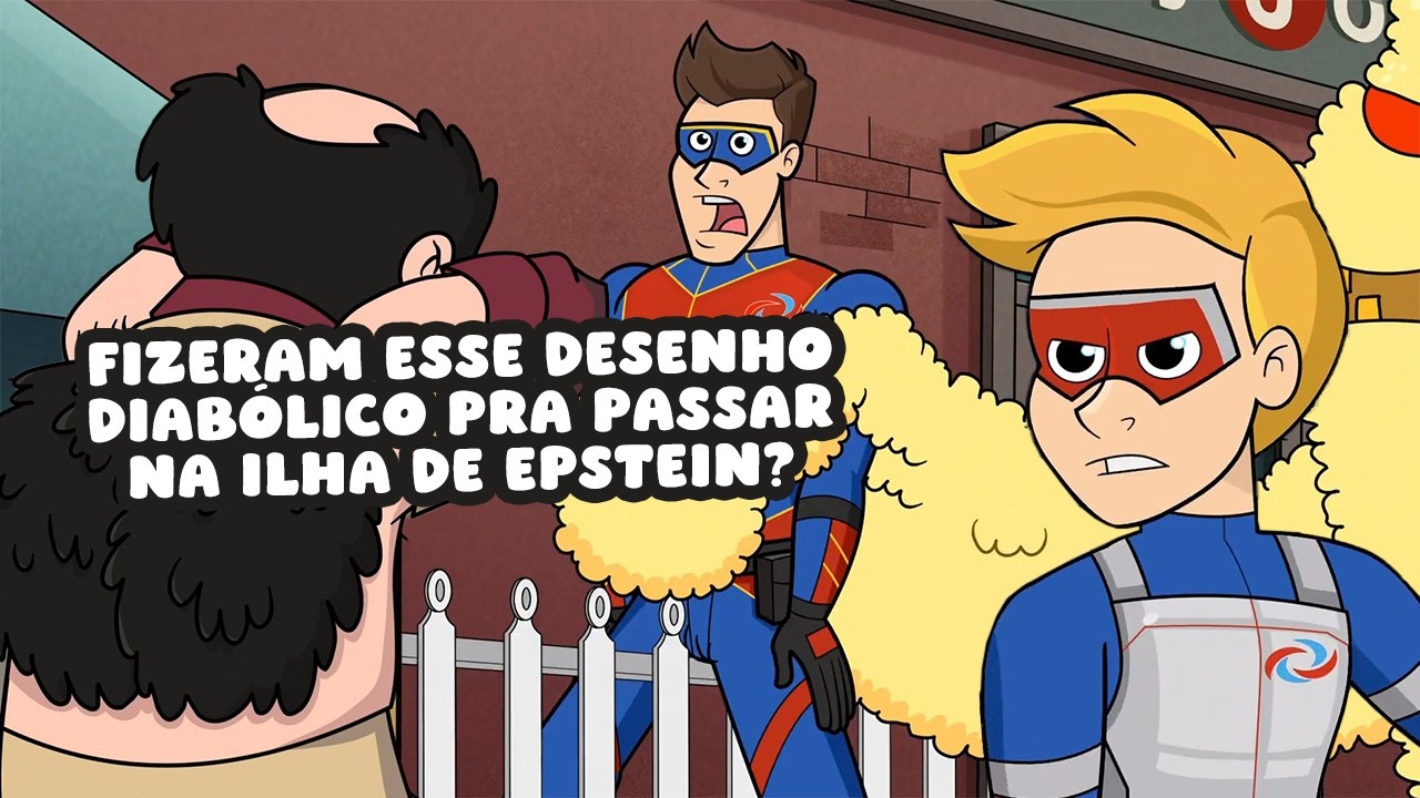 ESSE DESENHO DO KID DANGER NÃO TEM NADA DE INFANTIL