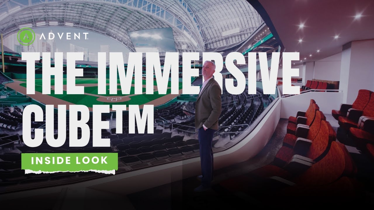 The Immersive Cube™ - Inside the A's Ballpark Experience Center