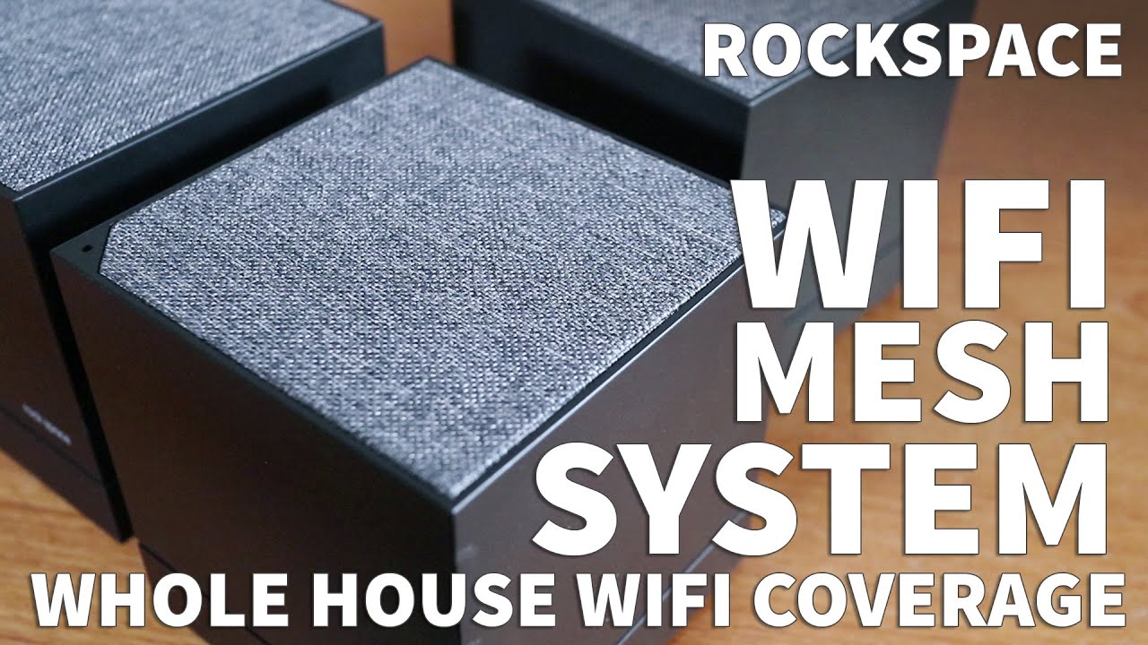 Rockspace WiFi Mesh Network - WiFi Mesh Network vs WiFi Extender - WiFi Booster Signal Coverage