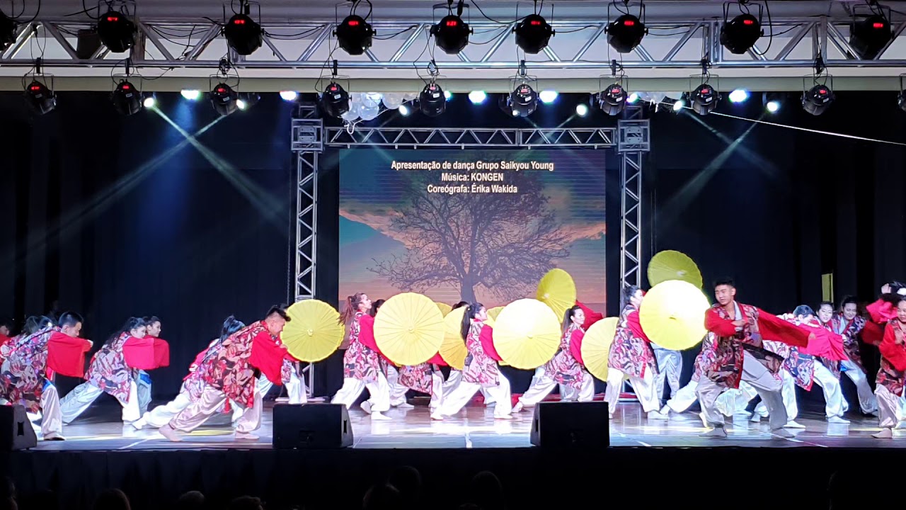 Dança da Musica Kongen pelo Grupo Saikyou Yosakoi Soran da ACEMA