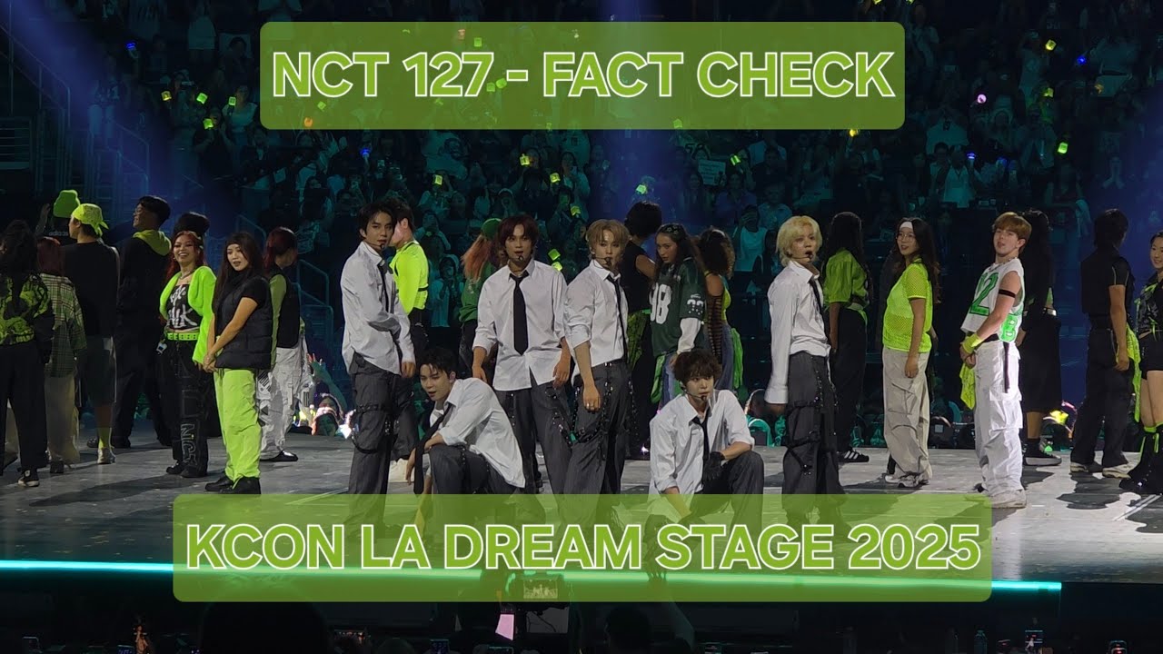 [4k] NCT 127 - Fact Check (KCON LA fancam) 250801