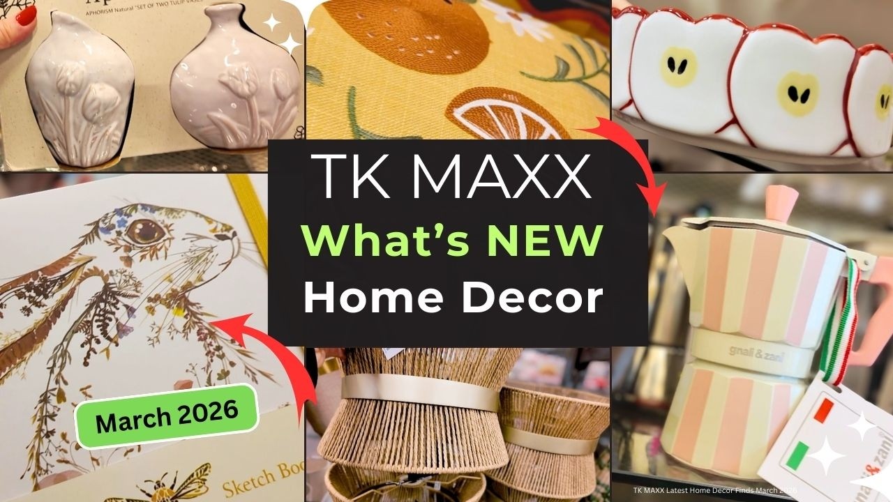 Новинки TK Maxx, март 2026 г. | Покупки со мной: последние выгодные предложения на дизайнерские т...