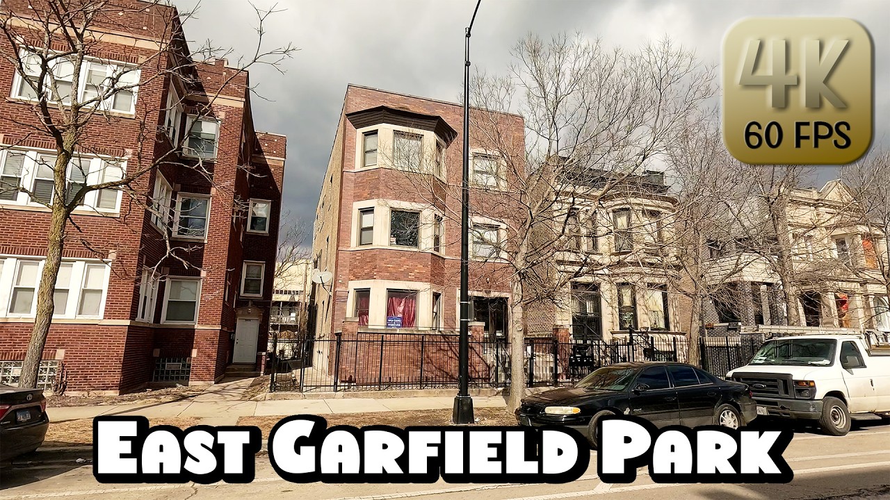 Driving Around Chicago Hood - 