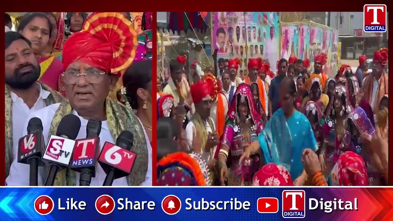 Sabitha Indra Reddy Performs Special Pujas at the Newly Built Sant Sevalal Temple|Rangareddy |TNews