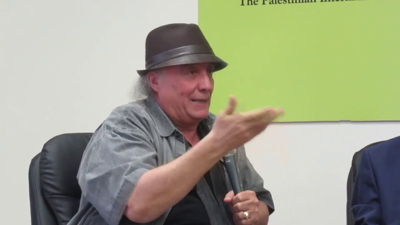 12.05.2016: الروائي واسيني الاعرج في معرض فلسطين الدولي للكتاب/ توثيق نادي حيفا الثقافي