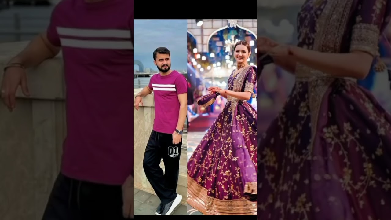 Haider shah and Hira Faisal 😍🙈#rajabfamily #trading #like #subscribe