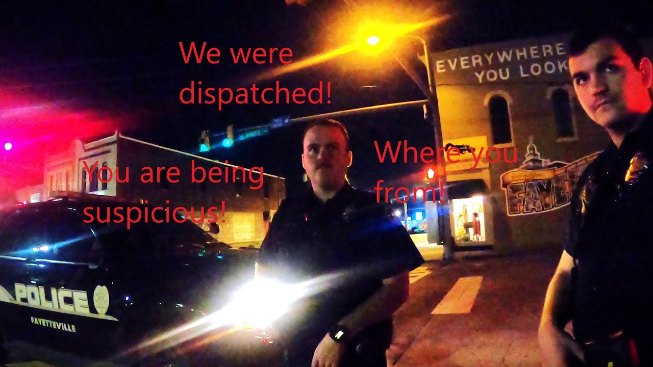 Cops questions me for walking  #blackhistorymonth #walkingwhileblack