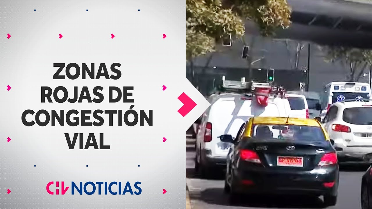 CONGESTI&Oacute;N VIAL: Estas son las 