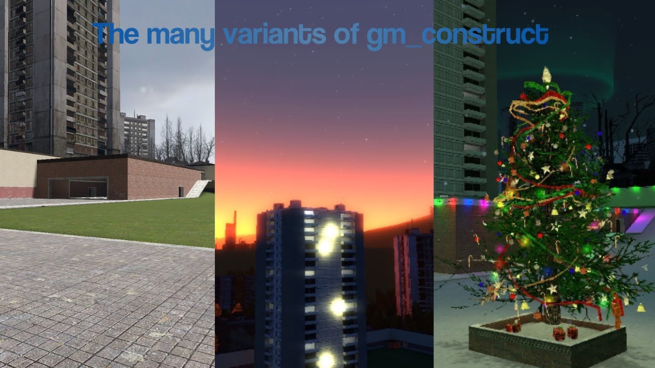 The many variants of gm_construct