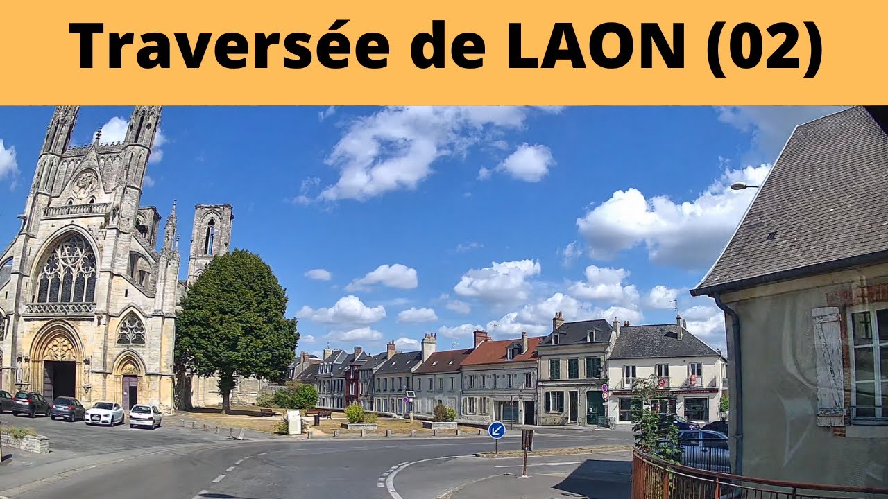 #AISNE :  Traversée erratique de #LAON , en #fourgonaménagé