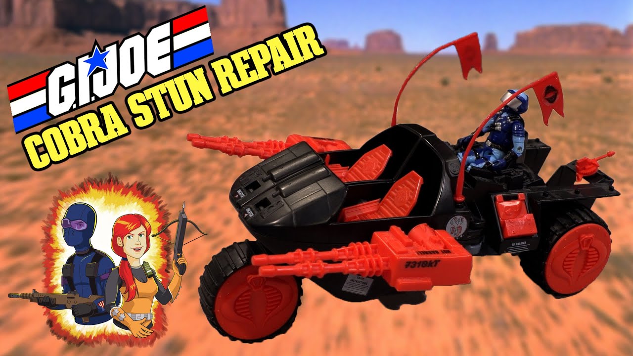 G.I. Joe - Cobra STUN Repair - Hasbro 1986
