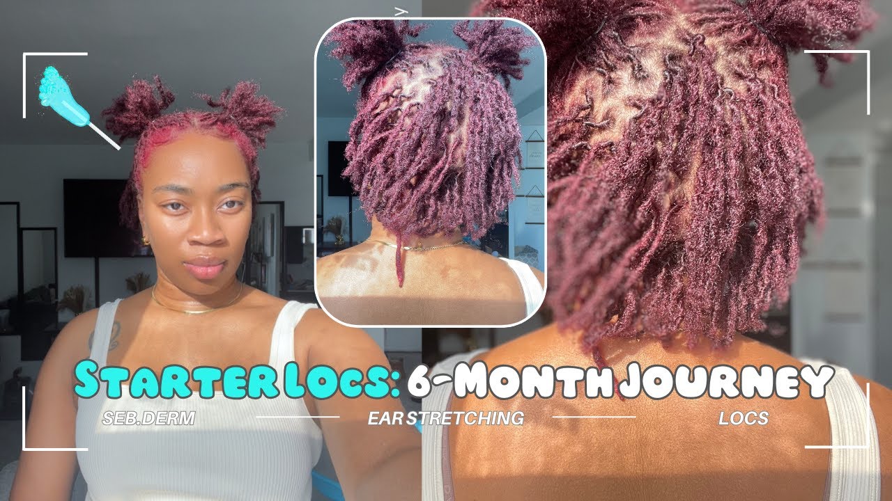 Starter Locs: 6-Month Loc Journey Update | Growth, Challenges, and Maintenance Tips! | Brittany